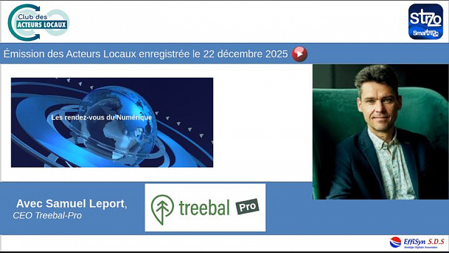 Le grand entretien de Samuel Leport ceo de Treebal Pro par Emmanuel Mawet